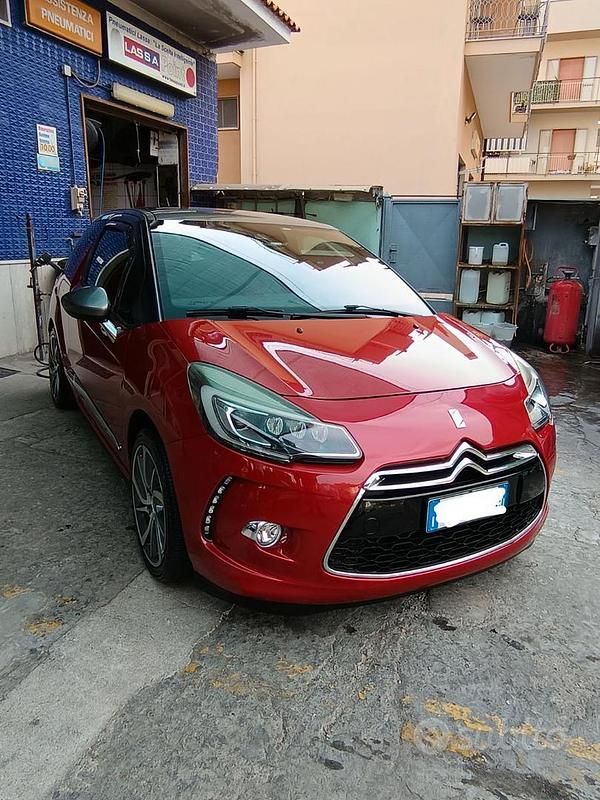 Usata Citroën DS3 120 CV (88 kW) 2016 Rosso Utilitaria