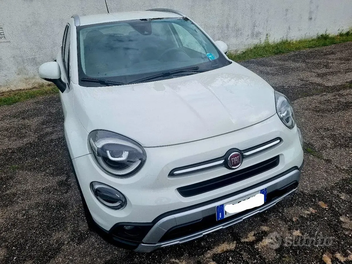 Usata Fiat 500X 120 CV (88 kW) 2019 Bianco SUV