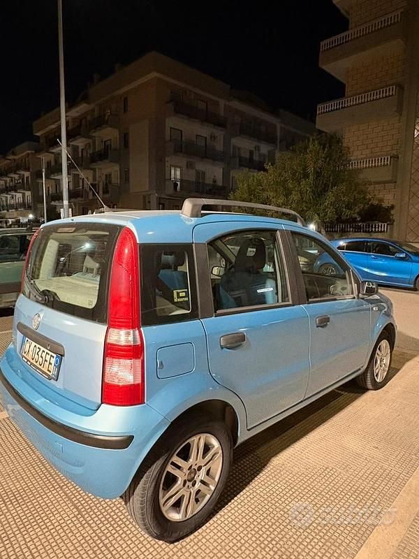 Usata Fiat Panda Dynamic 69 CV (50 kW) 2005 Blu Utilitaria