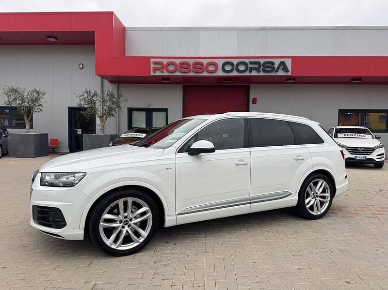 Bianco Usata 2017 Audi Q7 S-Line SUV | 27.900 € (Super prezzo) - Immagine 1/4