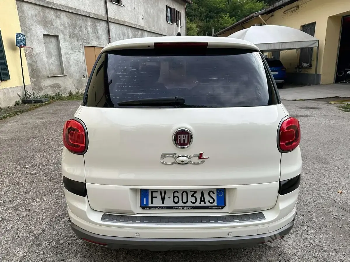 Usata Fiat 500L Cross 95 CV (69 kW) 2018 Bianco Monovolume