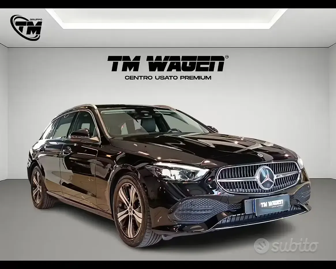 Usata Mercedes C220 Premium 200 CV (147 kW) 2023 Nero Station wagon
