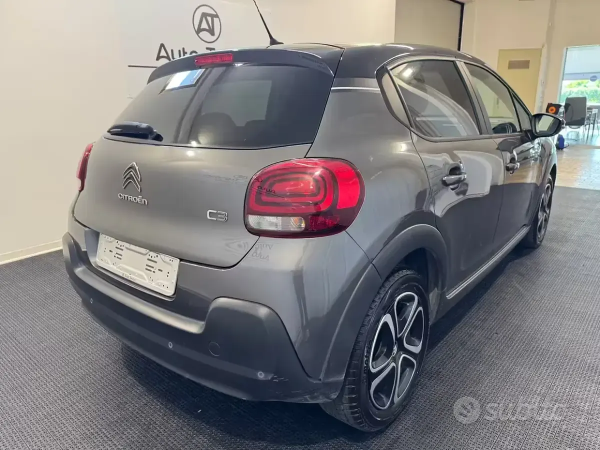 Usata Citroën C3 PureTech 82 CV (60 kW) 2019 Grigio Utilitaria