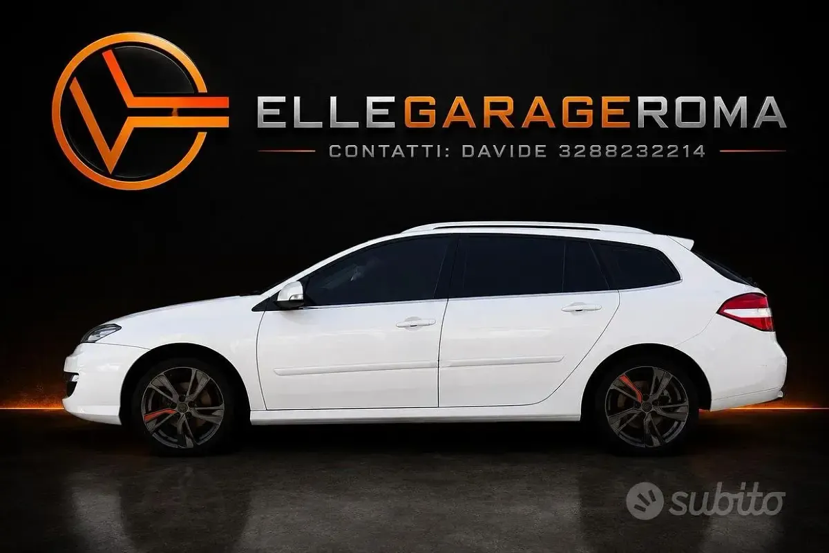 Usata Renault Laguna III 150 CV (110 kW) 2011 Bianco Station wagon