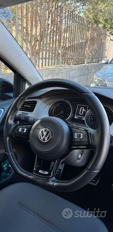 Usata VW Golf VII R-line 110 CV (80 kW) 2016 Grigio Utilitaria