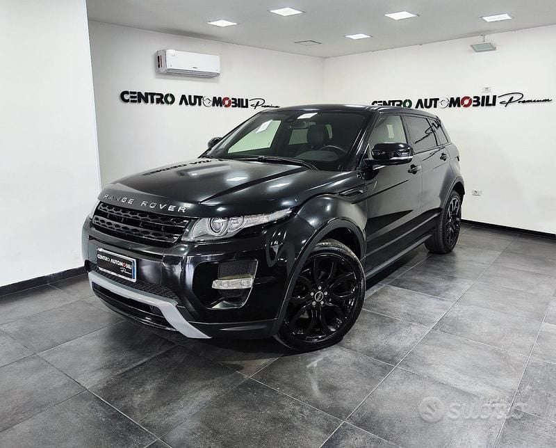 Nero Usata 2012 Land Rover Range Rover evoque Dynamic Berlina | 15.999 € (Buon prezzo) - Immagine 1/4