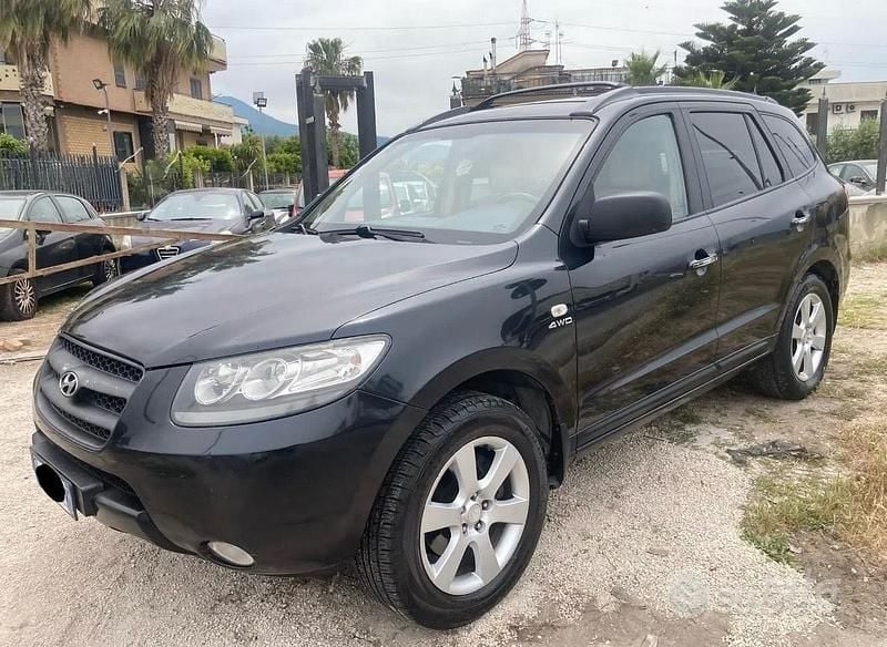 Usata Hyundai Santa Fe 155 CV (114 kW) 2008 Nero SUV