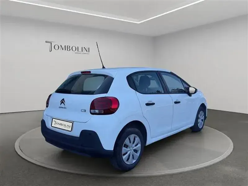 Usata Citroën C3 Feel 75 CV (55 kW) 2018 Bianco Utilitaria