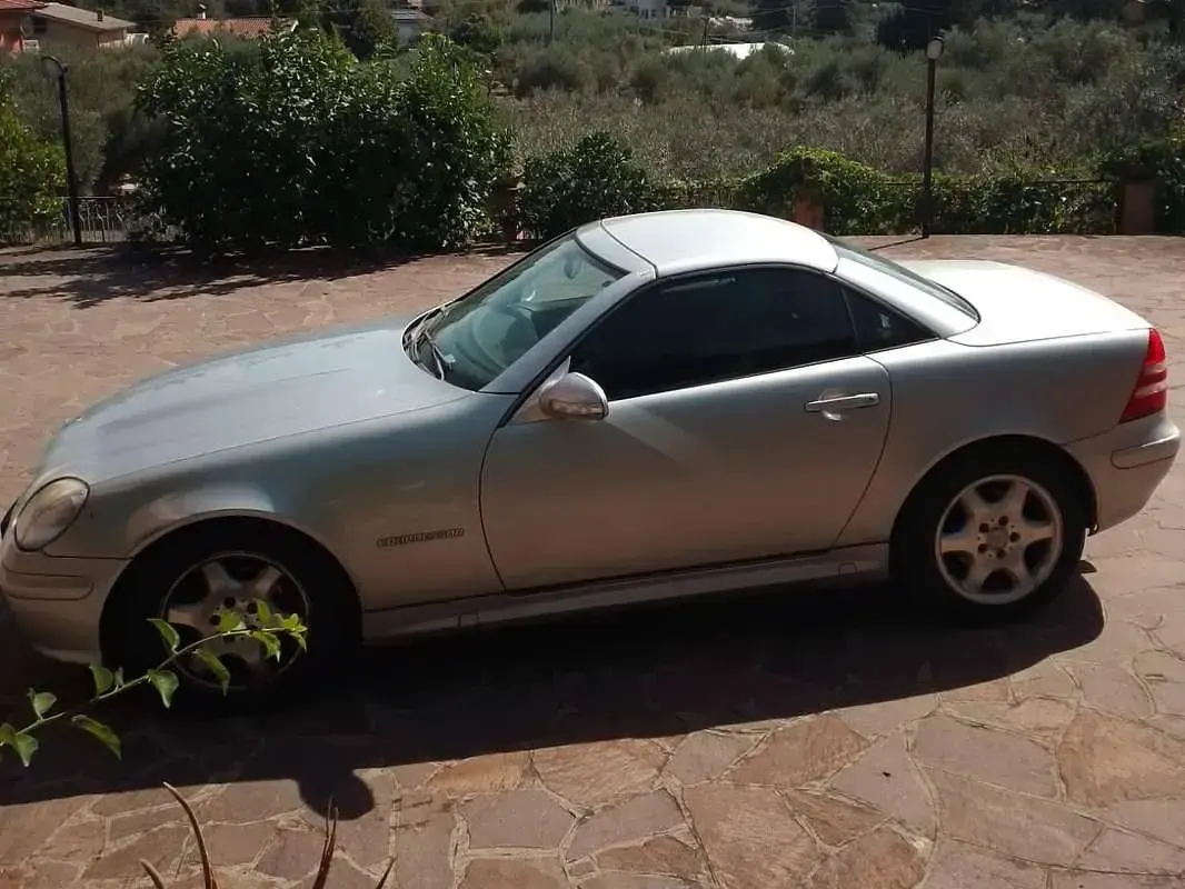 Usata Mercedes SLK200 Edition 163 CV (119 kW) 2003 Argento Cabrio