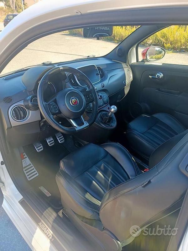 Usata Abarth 500 160 CV (117 kW) 2009 Bianco Utilitaria