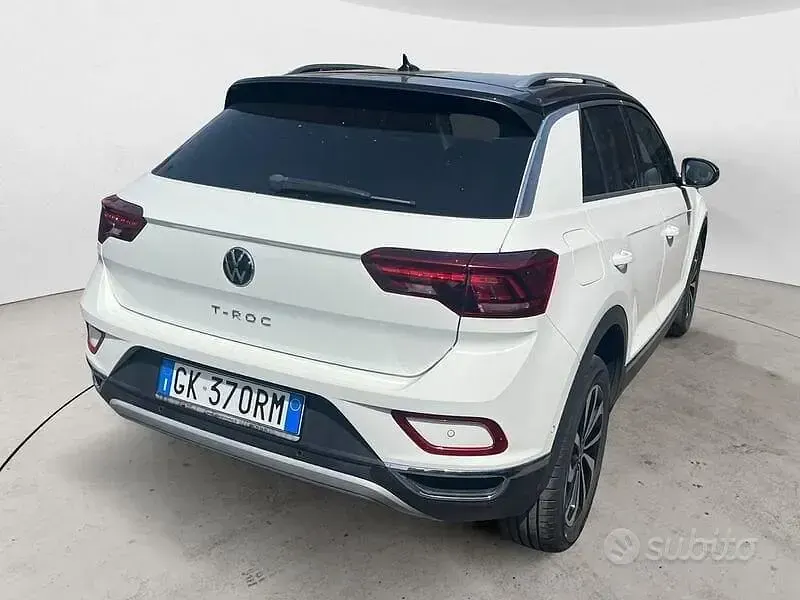 Usata VW T-Roc Style 110 CV (80 kW) 2022 Bianco SUV