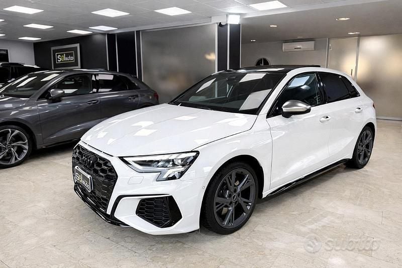 Usata Audi S3 Ambiente 310 CV (228 kW) 2023 T9t9  bianco ibis  bianco ib Berlina