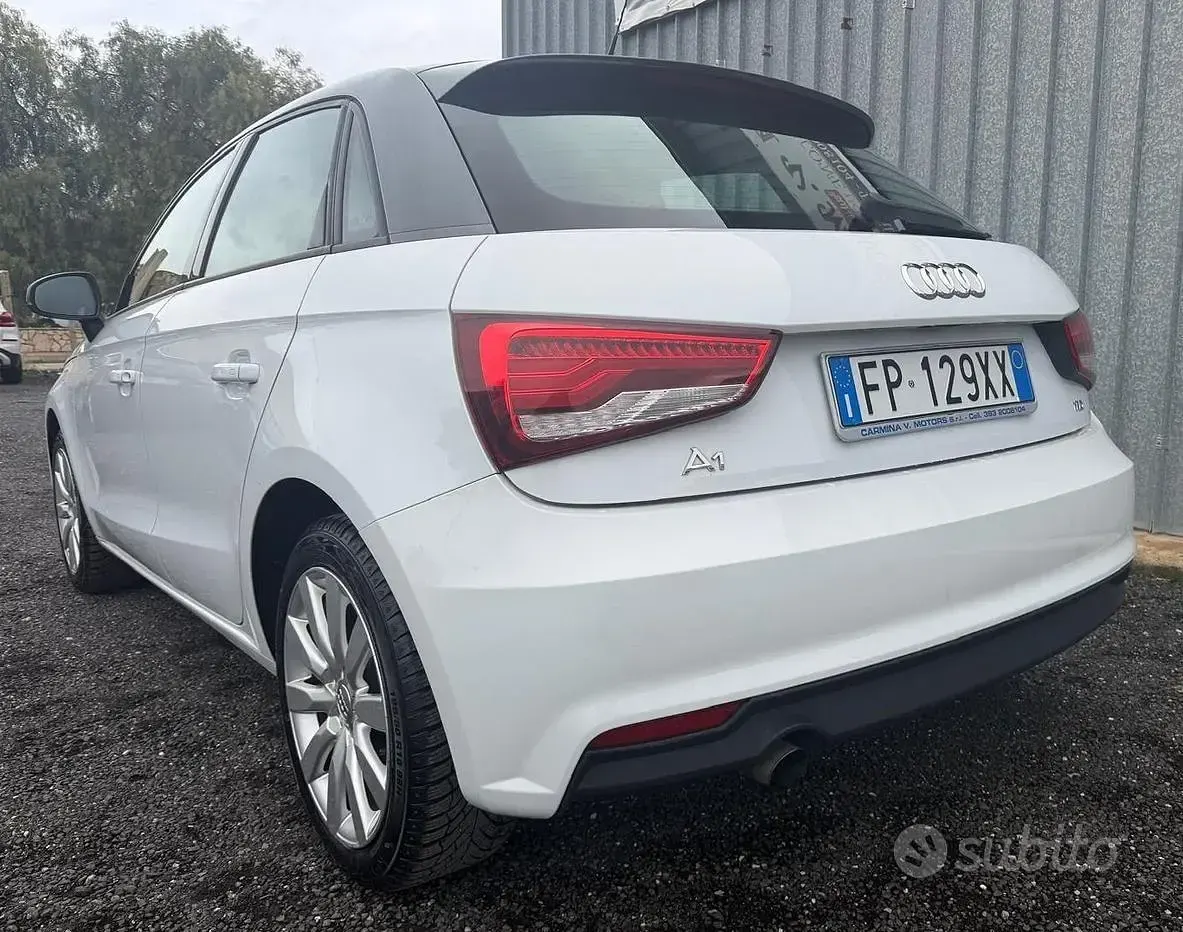 Usata Audi A1 116 CV (85 kW) 2018 Bianco Berlina