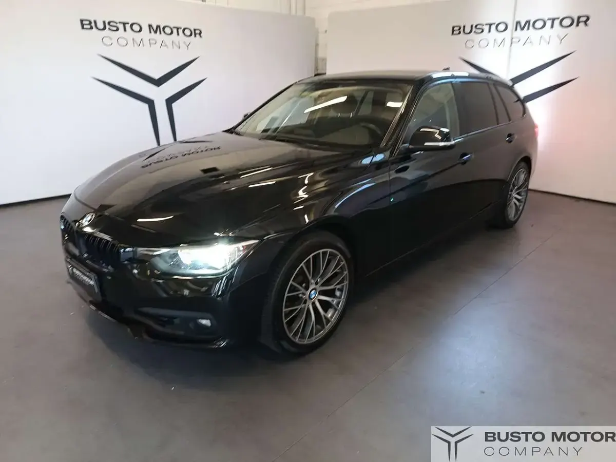 Usata BMW 316 Advantage 116 CV (85 kW) 2016 Nero Station wagon