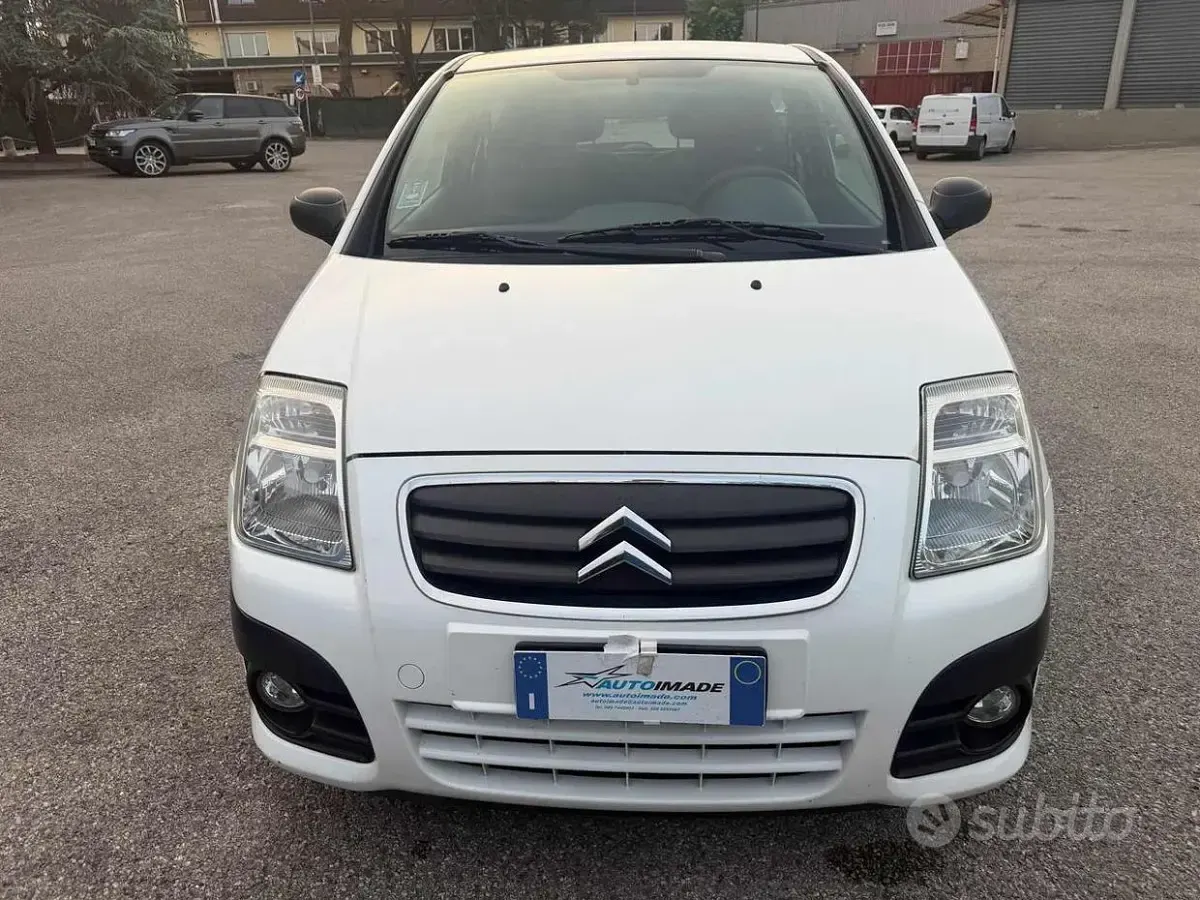 Usata Citroën C2 60 CV (44 kW) 2009 Bianco Utilitaria