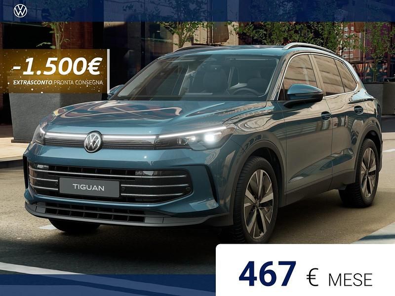 Nightshade blue metallizzato Nuova 2025 VW Tiguan Elegance SUV | 45.600 € - Immagine 1/4