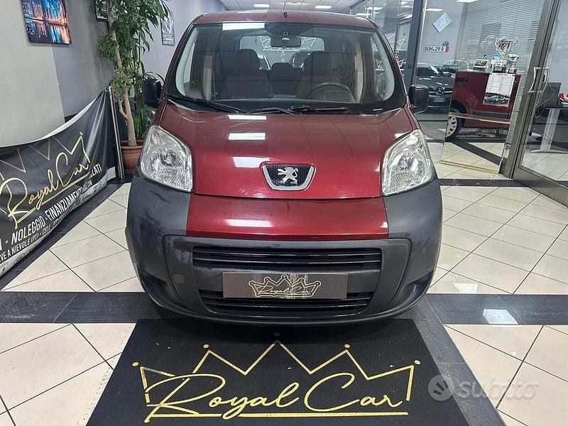 Usata Peugeot Bipper Active 75 CV (55 kW) 2013 Rosso Monovolume