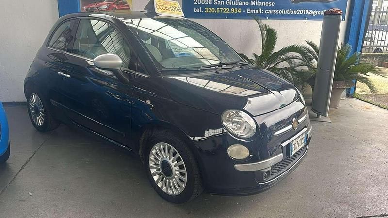 Usata Fiat 500 95 CV (69 kW) 2011 Blu/azzurro Utilitaria