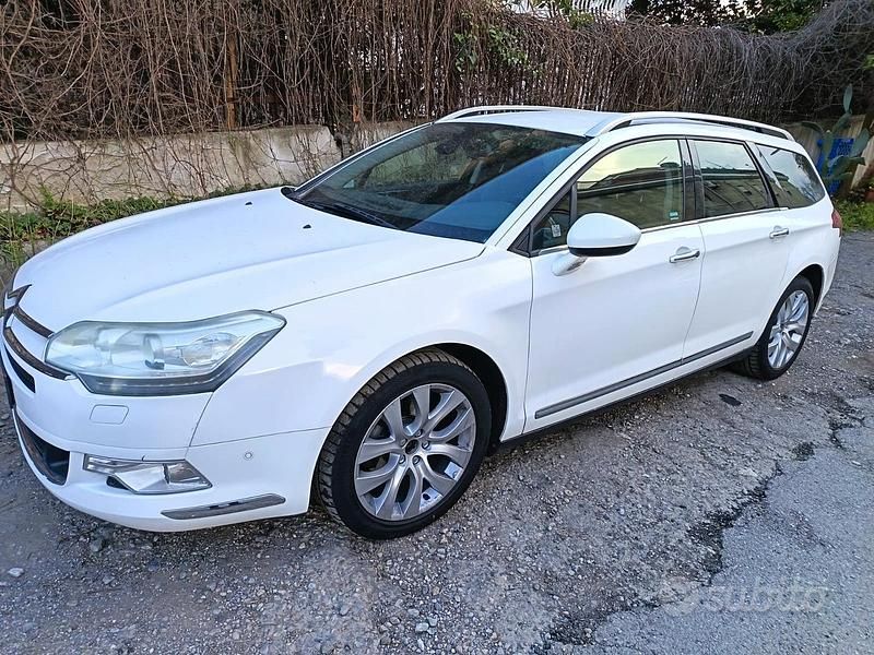 Usata Citroën C5 163 CV (119 kW) 2015 Bianco Station wagon