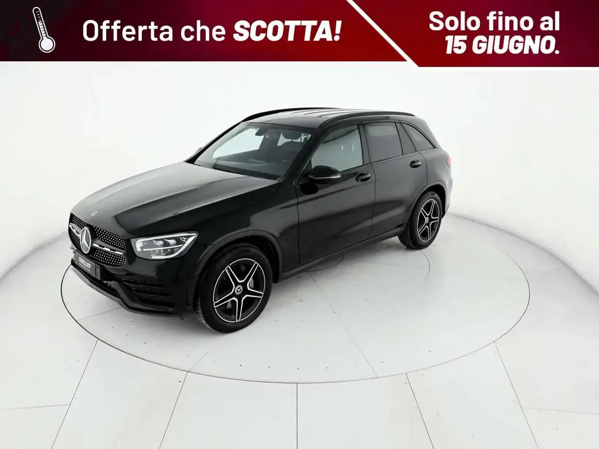 Usata Mercedes GLC200 Premium 163 CV (119 kW) 2022 Nero SUV