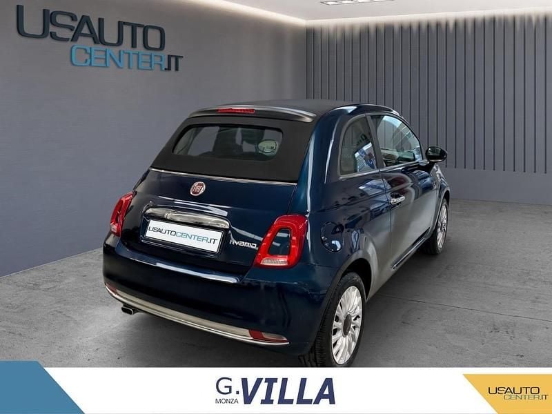 Usata Fiat 500C Dolcevita 69 CV (50 kW) 2024 Blu Cabrio