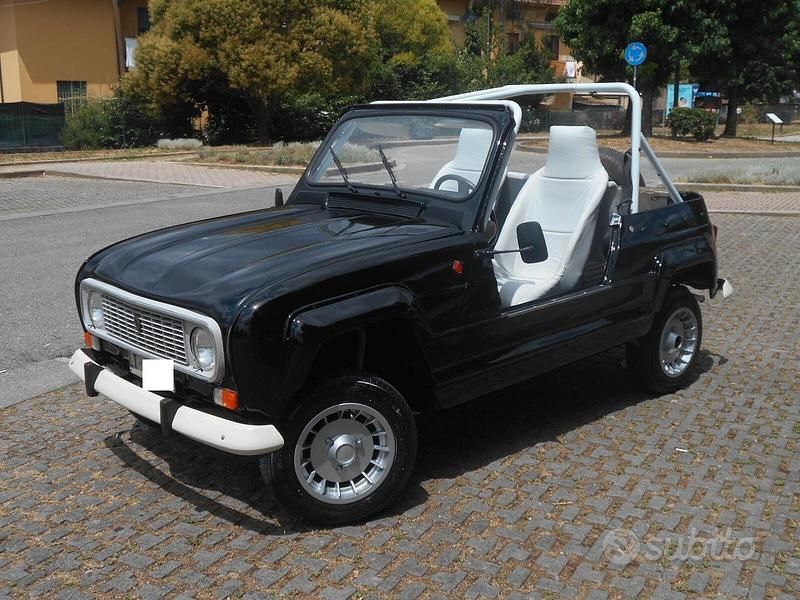 Usata Renault R4 50 CV (36 kW) 1989 Nero Cabrio