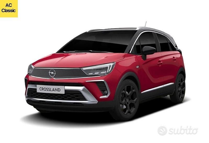 Usata Opel Crossland Edition 83 CV (61 kW) 2022 Rosso SUV