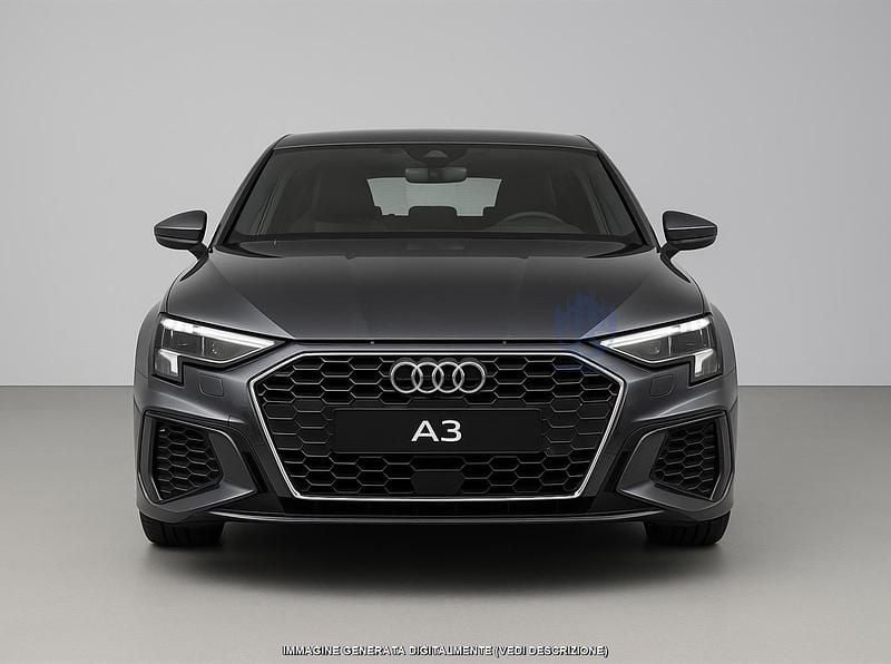 Usata Audi A3 Sportback S-Line 200 CV (147 kW) 2022 Grigio Utilitaria