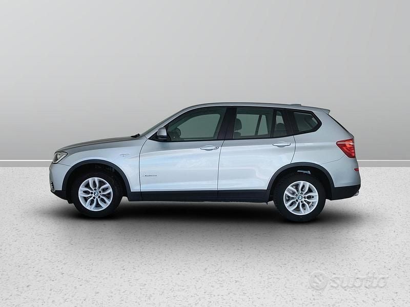 Usata BMW X3 190 CV (139 kW) 2017 Grigio SUV