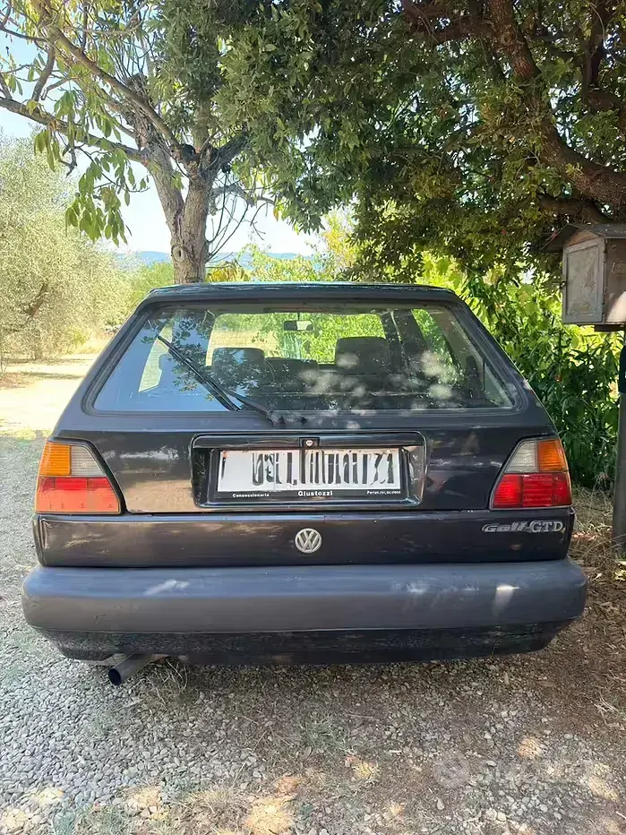Usata VW Golf III GTD 80 CV (58 kW) 1991 Nero Utilitaria