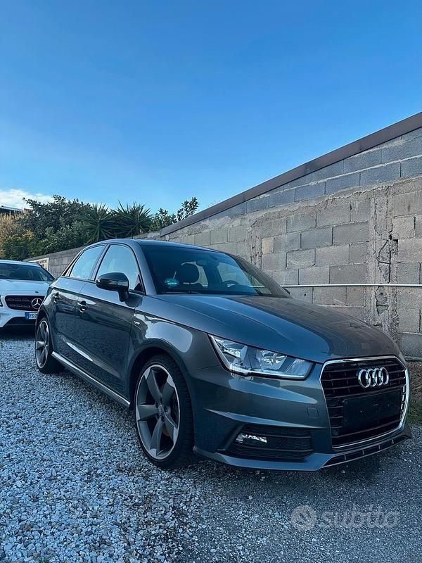 Usata Audi A1 S-Line 116 CV (85 kW) 2015 Grigio Utilitaria