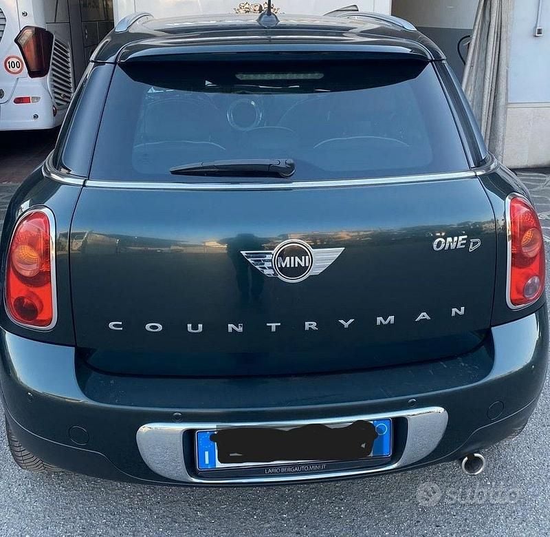Usata Mini One D Countryman 2013 Verde SUV