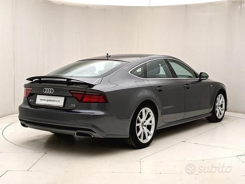Usata Audi A7 S-Line 320 CV (235 kW) 2016 Grigio Berlina