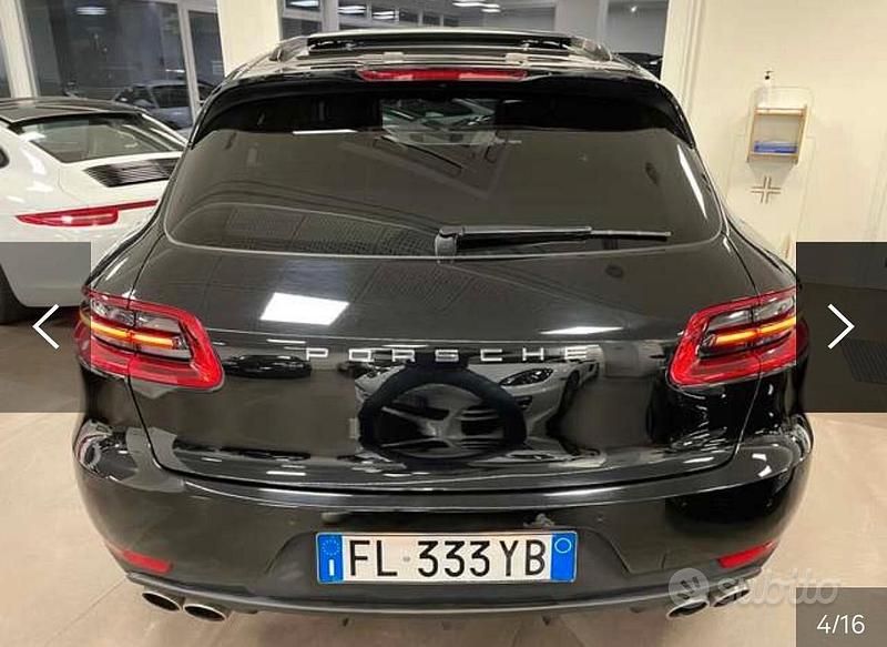 Usata Porsche Macan 250 CV (183 kW) 2017 Nero SUV