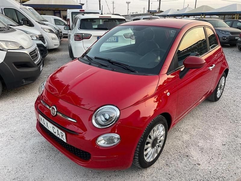 Rosso Usata 2021 Fiat 500C Dolcevita Cabrio | 9999 € (Super prezzo) - Immagine 1/4
