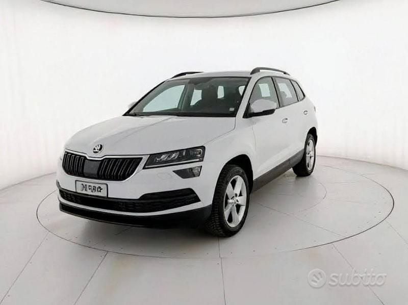Usata Skoda Karoq Ambition 116 CV (85 kW) 2018 Bianco SUV