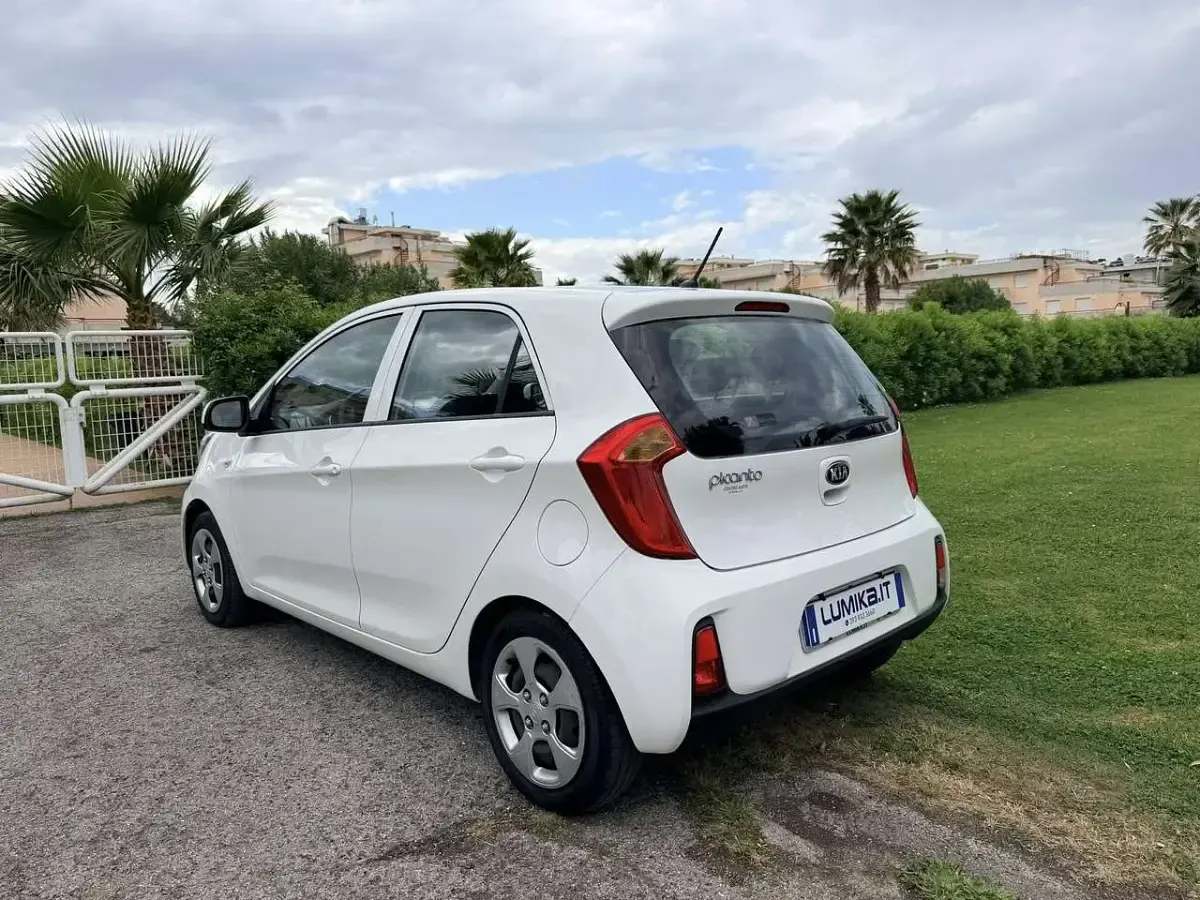 Usado Kia Picanto 65 CV (47 kW) 2016 Blanco Utilitario