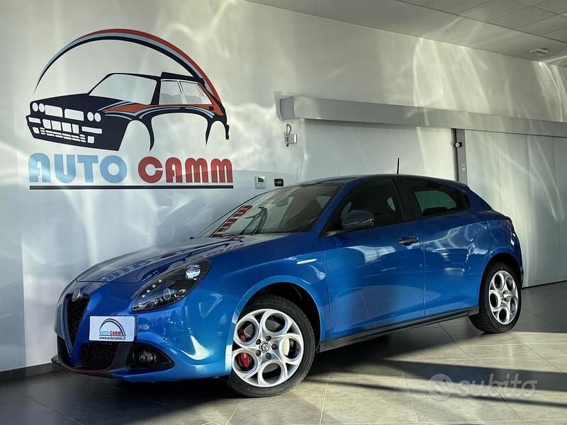 Usata Alfa Romeo Giulietta 120 CV (88 kW) 2018 Azzurro Berlina