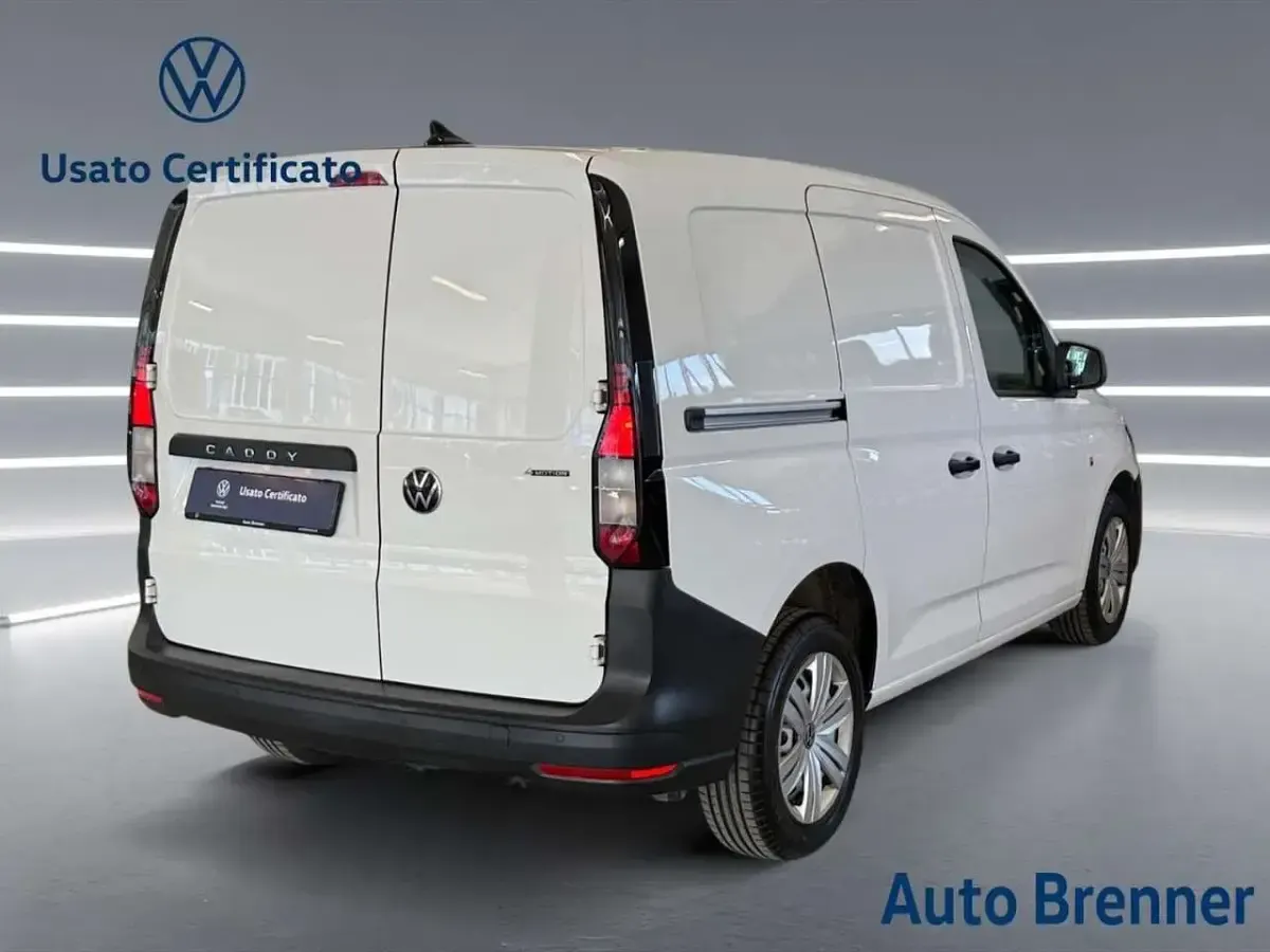 Usata VW Caddy Business 122 CV (89 kW) 2021 Bianco Monovolume