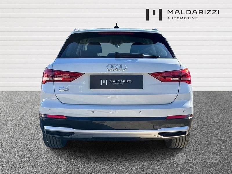 Usata Audi Q3 Advanced 150 CV (110 kW) 2019 Bianco SUV