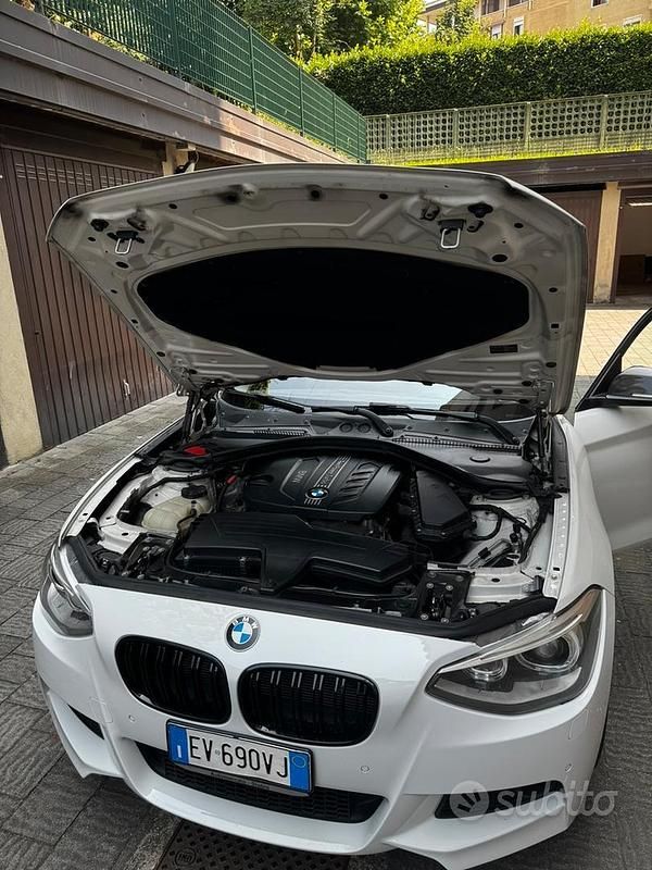 Usata BMW 120 Efficient Dynamics 184 CV (135 kW) 2014 Bianco Utilitaria