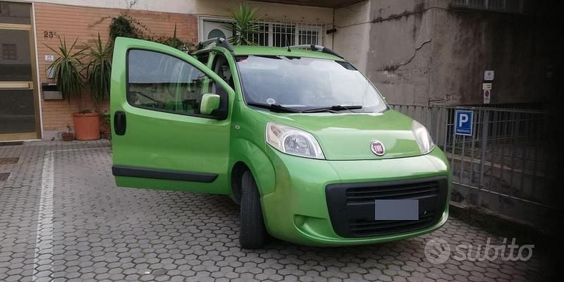 Usata Fiat Qubo Trekking 77 CV (56 kW) 2015 Verde Monovolume