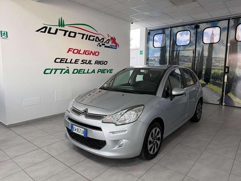 Grigio Usata 2014 Citroën C3 PureTech Tre volumi | 7800 € (Buon prezzo) - Immagine 1/4