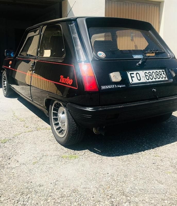 Usata Renault R5 1982 Nero Utilitaria