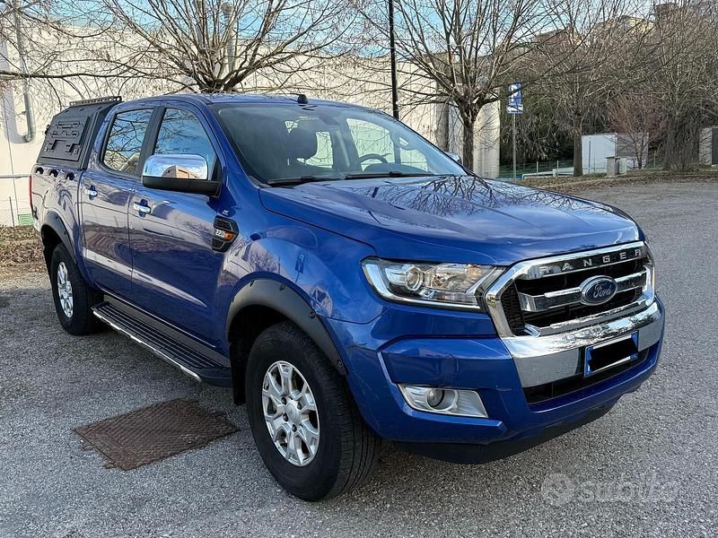 Usata Ford Ranger XLT 160 CV (117 kW) 2017 Blu/azzurro Pick-up
