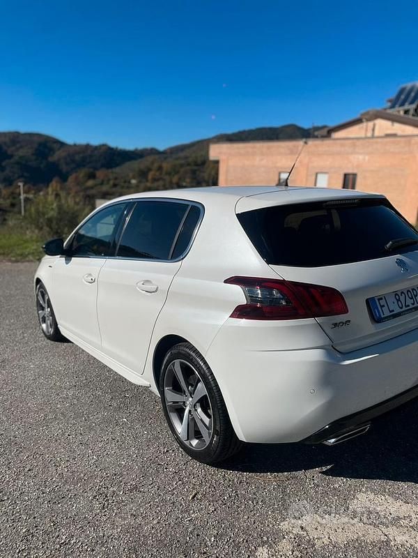 Usata Peugeot 308 GT-line 2018 Bianco Berlina