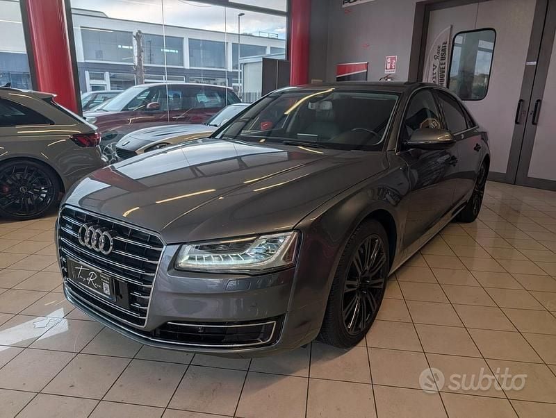 Usata Audi A8 262 CV (192 kW) 2017 Grigio Berlina
