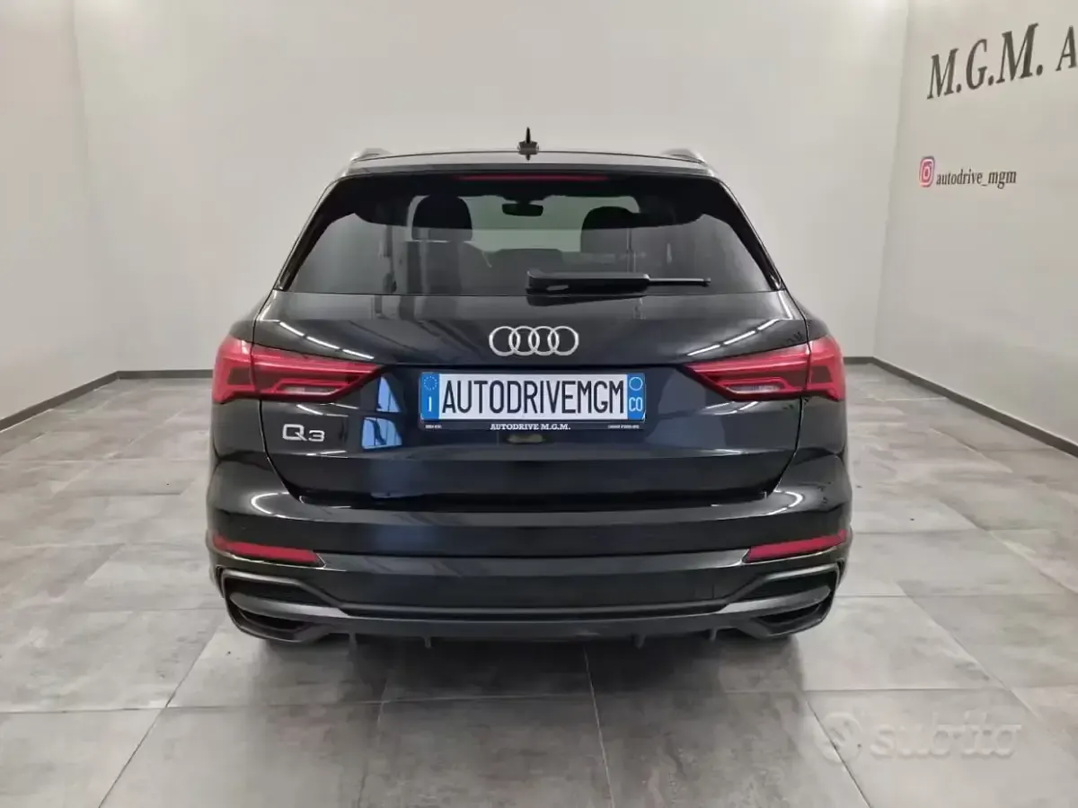 Usata Audi Q3 S-Line 150 CV (110 kW) 2021 Nero SUV