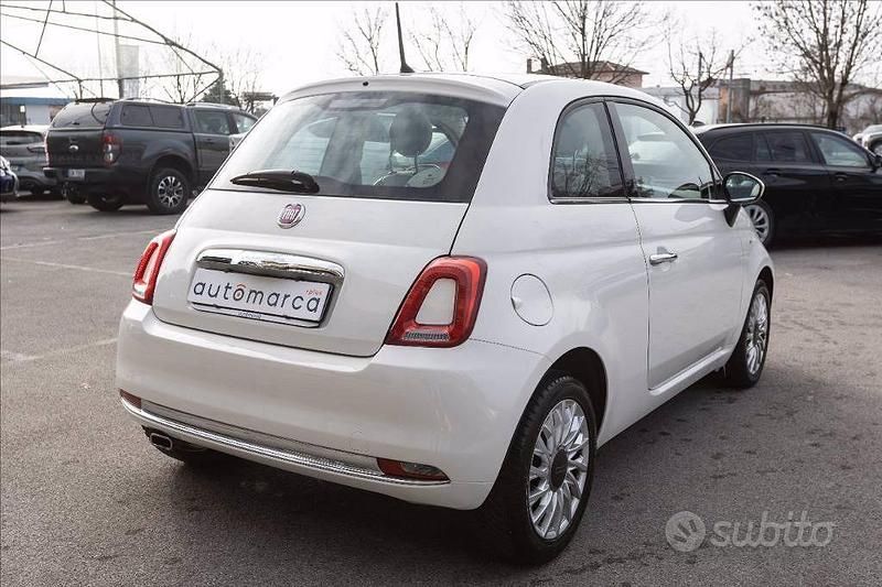 Usata Fiat 500 Lounge 69 CV (50 kW) 2017 Bianco Berlina