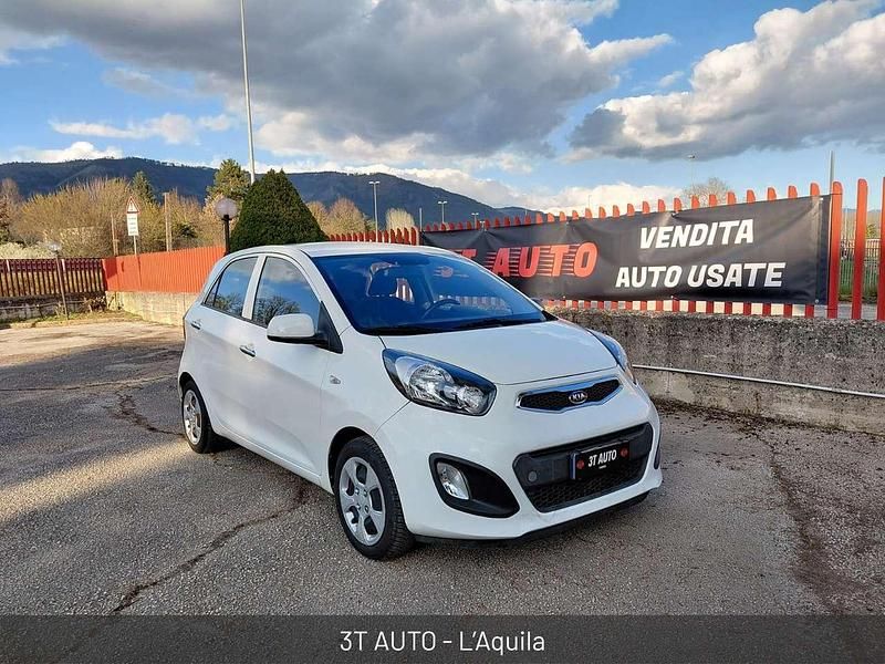 Usata Kia Picanto 67 CV (49 kW) 2014 Bianco Utilitaria